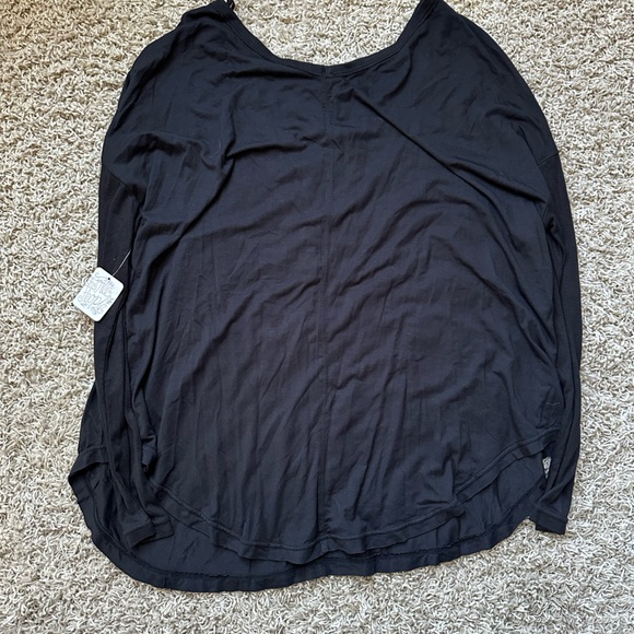NWT free people flowly black top - Picture 5 of 5